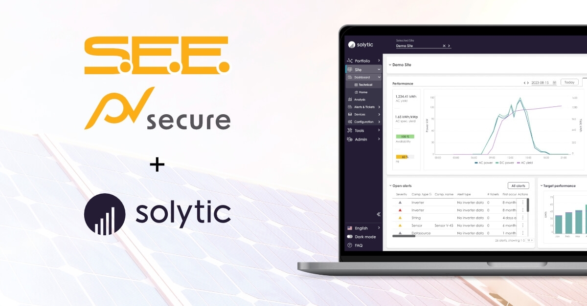 S.E.E. übernimmt Solytic: Branchenführendes Monitoring für maximale Absicherung